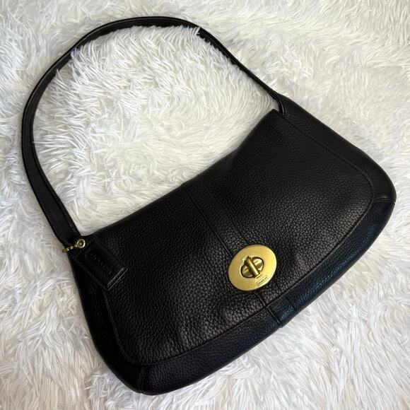 y2k COACH 11614 Ergo Flap Turnlock Shoulder Bag - Picture 1 of 13